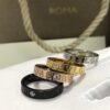 692fc47999f2d84055c88831 Bvlgari Couple's Single Diamond Pure Silver Ring