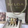 692fc47a99f2d84055c88832 Bvlgari Couple's Single Diamond Pure Silver Ring