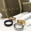 692fc47a99f2d84055c88833 Bvlgari Couple's Single Diamond Pure Silver Ring