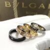 692fc47c99f2d84055c88836 Bvlgari Couple's Single Diamond Pure Silver Ring