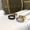 692fc47e99f2d84055c8883b Bvlgari Couple's Single Diamond Pure Silver Ring