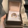692fc48399f2d84055c88846 Bvlgari's Most Popular Lucky Coin Ring, Also Known as 'Fortune Rotation', Ideal as Wedding Bands, Elegant and Brightening to the Hands, Featuring Brilliant Diamonds with a Glowing Effect, Rose Gold Version is the Bestseller with Exceptional Symbolism