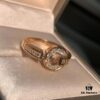 692fc48399f2d84055c88848 Bvlgari's Most Popular Lucky Coin Ring, Also Known as 'Fortune Rotation', Ideal as Wedding Bands, Elegant and Brightening to the Hands, Featuring Brilliant Diamonds with a Glowing Effect, Rose Gold Version is the Bestseller with Exceptional Symbolism