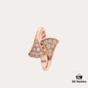692fc49199f2d84055c8886e Bvlgari Diva Series Fully Diamond-Paved Double Skirt Opening Ring, Premium German Imported S925 Sterling Silver with 14K Gold Plating, Classic Fan Design, Available in Rose Gold and Platinum Finish