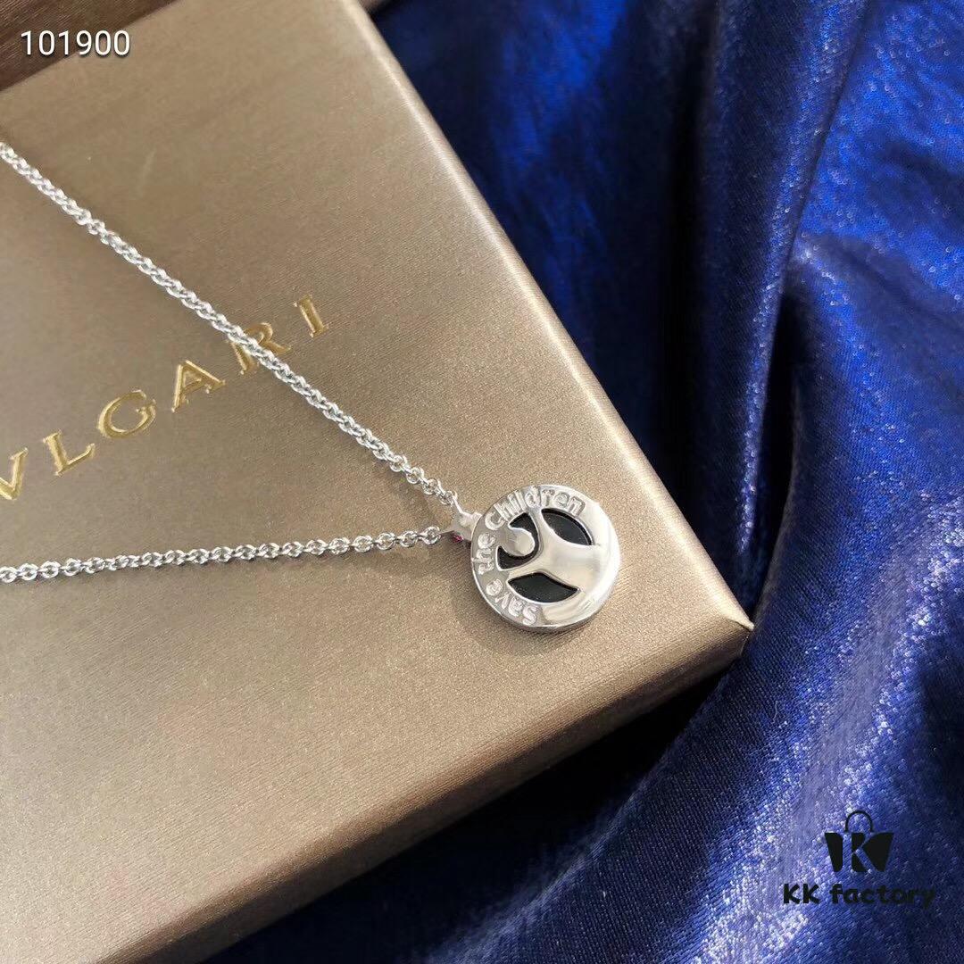 692fc4c699f2d84055c888cb Bvlgari 10th Anniversary Limited Edition Charity Red Person Pendant Necklace