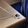 692fc4c699f2d84055c888cc Bvlgari 10th Anniversary Limited Edition Charity Red Person Pendant Necklace