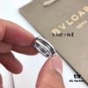 692fc4c899f2d84055c888cd Bvlgari Little Red Man Ring, 925 Sterling Silver with Black Ceramic Inlay, US Size 5-11
