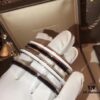 692fc4d599f2d84055c888e5 BVLGARI Classic C-Shaped Open Letter Bracelet, Luxury Elegant Design, High-End 925 Sterling Silver Electroplated Polished CNC Craft, Adjustable Unisex Bangle in Black and White, Hypoallergenic and Fade-Resistant
