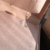 Bvlgari Divas' Dream Mother-of-Pearl Fan Pendant Necklace, Exquisitely Crafted with Natural Mother-of-Pearl Inlay, Radiant and Elegant, Color Shifts with Light, Showcasing the Unique Luster of Pearls, 45cm Adjustable Chain