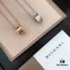 692fc4e599f2d84055c888ff Bvlgari Classic Diamond-Paved Spring Necklace in Rose Gold and White Gold