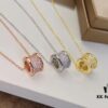 692fc4f099f2d84055c88908 BVLGARI Bulgari Full Diamond Serpenti Necklace (High-End Replica, Different from Market Version)