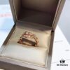 692fc50d99f2d84055c88923 Bulgari Slim Serpenti Ring with Sparkling Diamonds, 925 Silver Plated with 18K Gold