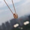 692fc51599f2d84055c8892a Bvlgari Serpenti Snake Bone Necklace with White Mother-of-Pearl and Diamonds