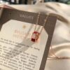 692fc51a99f2d84055c88931 Bvlgari Serpenti Series Snake Bone Necklace with Red Carnelian and Diamonds