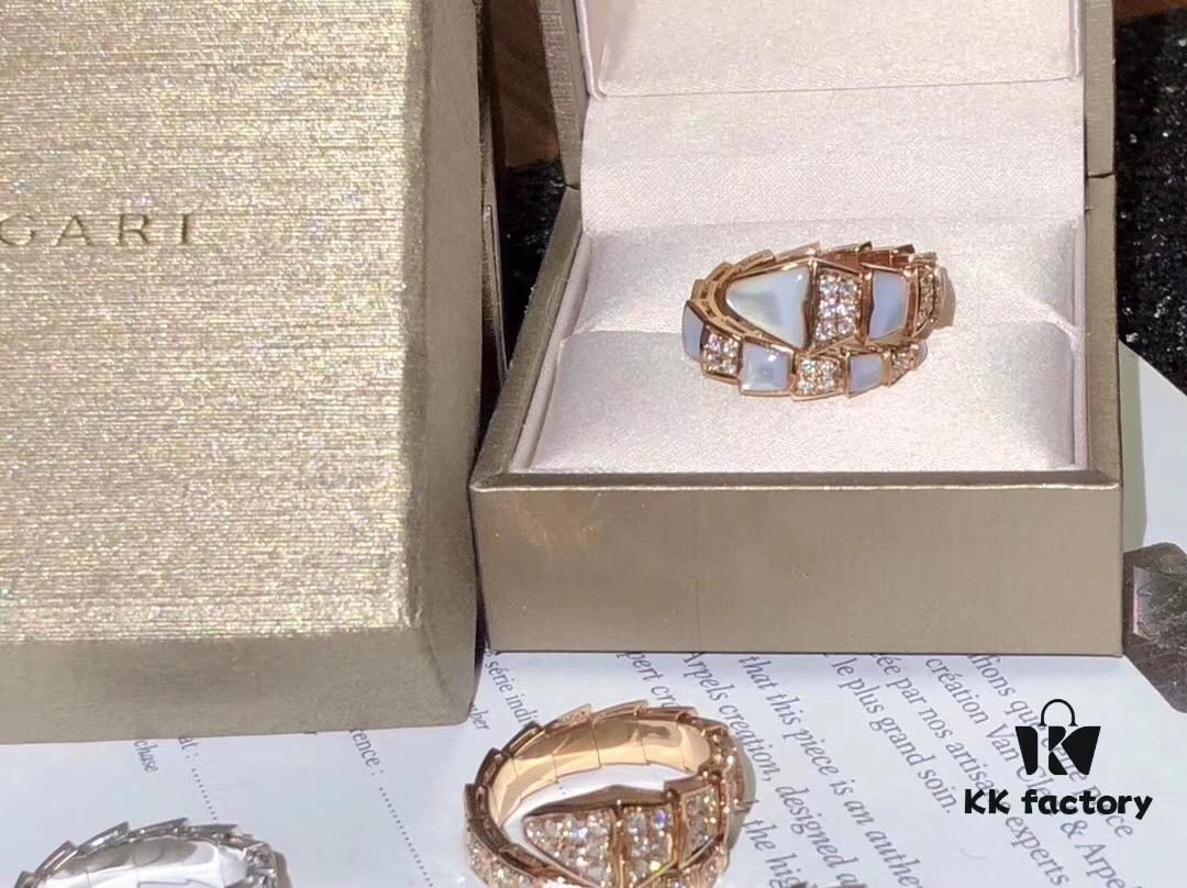 692fc51c99f2d84055c88933 BV-Bvlgari Serpenti Ring! This iconic design is universally recognized! A masterpiece from Bvlgari, wildly popular and adored by many!