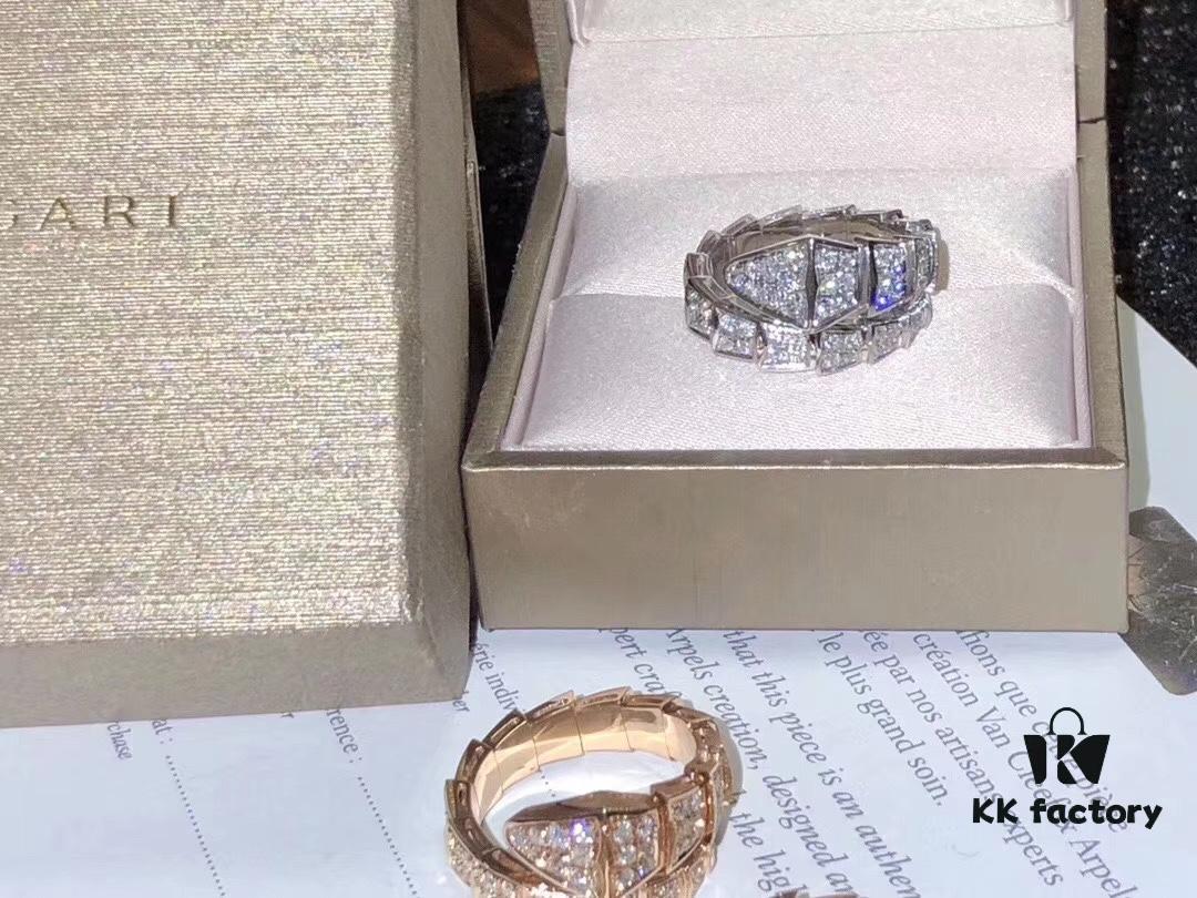 692fc51e99f2d84055c88936 BV-Bvlgari Serpenti Ring! This iconic design is universally recognized! A masterpiece from Bvlgari, wildly popular and adored by many!