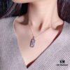 692fc52199f2d84055c8893c Bv Bvlgari Paperclip Couple Sterling Silver Necklace in Pink Gold Available 👼