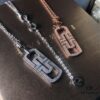 692fc52499f2d84055c88942 Bv Bvlgari Paperclip Couple Sterling Silver Necklace in Pink Gold Available 👼