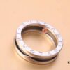692fc53c99f2d84055c88973 BVLGARI Precision Craftsmanship Little Red Man Ring, 925 Sterling Silver, Black Ceramic Inlay