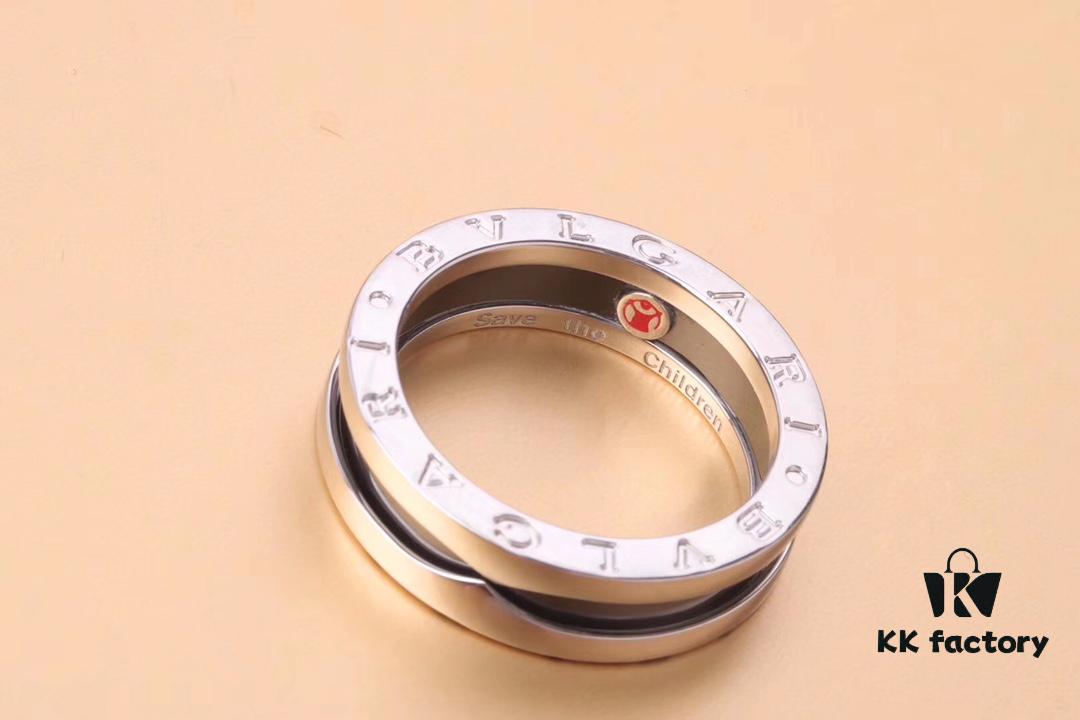 692fc53c99f2d84055c88973 BVLGARI Precision Craftsmanship Little Red Man Ring, 925 Sterling Silver, Black Ceramic Inlay