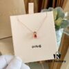 692fc54d99f2d84055c8899a Bvlgari Serpenti Series Snake Bone Necklace with Mother-of-Pearl and Diamonds
