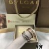 692fc55599f2d84055c889ac BVLGARI Bulgari Classic Letter Full Diamond Ring, Highest Quality Version, Cabinet Custom-Made 1:1, Available in Rose Gold and White Gold