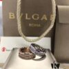 692fc55699f2d84055c889ae BVLGARI Bulgari Classic Letter Full Diamond Ring, Highest Quality Version, Cabinet Custom-Made 1:1, Available in Rose Gold and White Gold