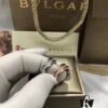 692fc55799f2d84055c889b0 BVLGARI Bulgari Classic Letter Full Diamond Ring, Highest Quality Version, Cabinet Custom-Made 1:1, Available in Rose Gold and White Gold