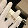692fc55a99f2d84055c889b5 BVLGARI Bulgari Classic Letter Full Diamond Ring, Highest Quality Version, Cabinet Custom-Made 1:1, Available in Rose Gold and White Gold