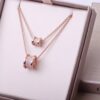 692fc56599f2d84055c889c7 Bvlgari Full Diamond Set: Earrings, Bracelet, Necklace in Small and Large Sizes - 18K Gold with Imported 925 Sterling Silver, Heavy Gold Plating, Top-Tier Craftsmanship
