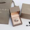 692fc56799f2d84055c889cb Bvlgari B Zero.1 Rose Gold Full Diamond 'Serpenti' Ring