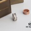 692fc56799f2d84055c889cc Bvlgari B Zero.1 Rose Gold Full Diamond 'Serpenti' Ring