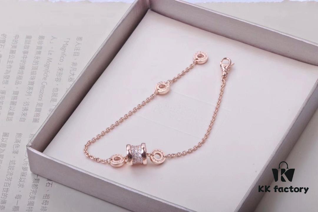 692fc56899f2d84055c889cf Bvlgari Full Diamond Set: Earrings, Bracelet, Necklace in Small and Large Sizes - 18K Gold with Imported 925 Sterling Silver, Heavy Gold Plating, Top-Tier Craftsmanship