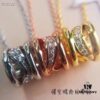 692fc56b99f2d84055c889d3 High-Quality BVLGARI-Style Openwork Diamond-Inspired Necklace, Cabinet Version 1:1 Mold with Original Chain, Sterling Silver 925 Micro-Paved Zircon, Available in White Gold, Rose Gold, and Yellow Gold