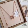 692fc56c99f2d84055c889d6 High-Quality BVLGARI-Style Openwork Diamond-Inspired Necklace, Cabinet Version 1:1 Mold with Original Chain, Sterling Silver 925 Micro-Paved Zircon, Available in White Gold, Rose Gold, and Yellow Gold
