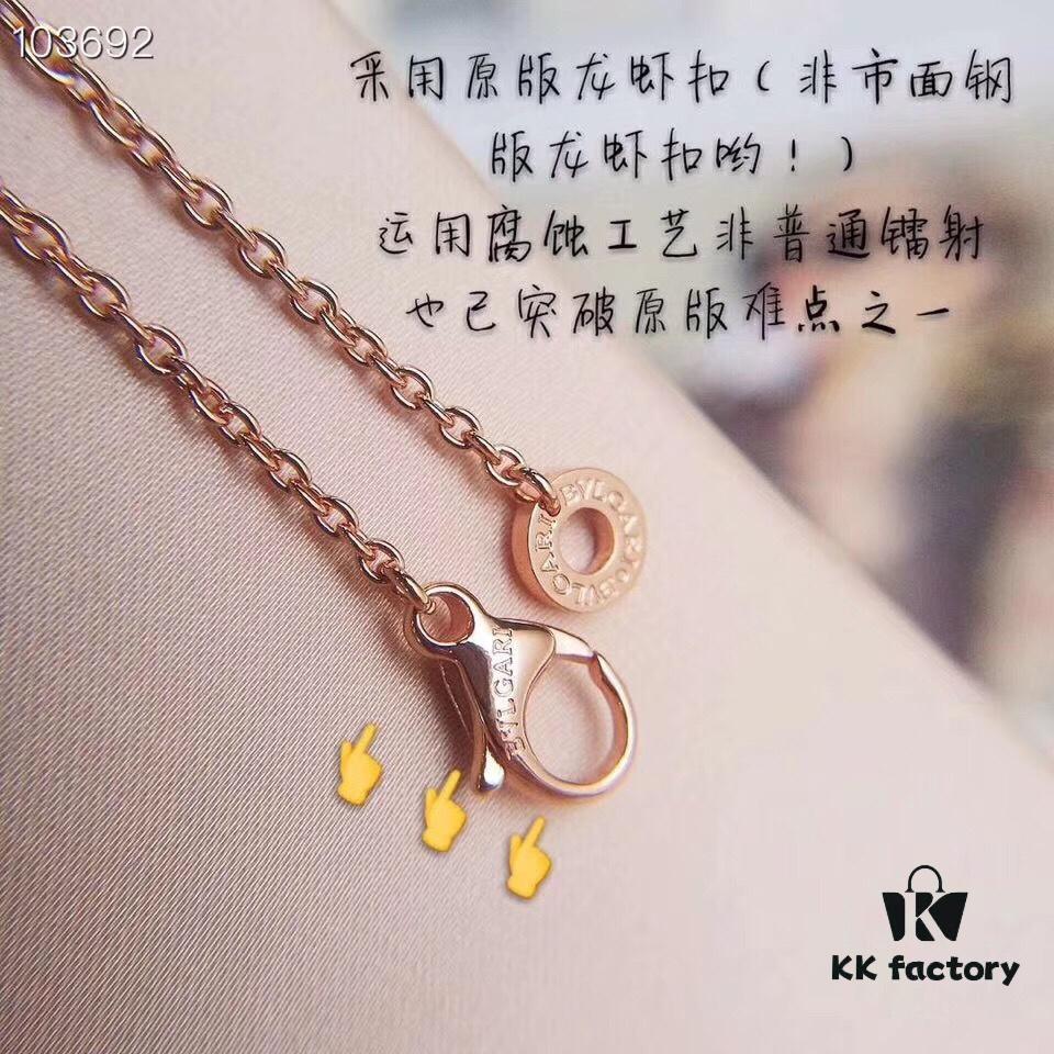 692fc56e99f2d84055c889d8 High-Quality BVLGARI-Style Openwork Diamond-Inspired Necklace, Cabinet Version 1:1 Mold with Original Chain, Sterling Silver 925 Micro-Paved Zircon, Available in White Gold, Rose Gold, and Yellow Gold