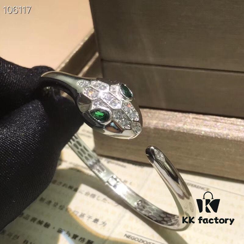 692fc57c99f2d84055c889ee High-End Quality Best-Selling Bvlgari BV Snake Bracelet Arrives! The Snake Design, a Signature of BV, Has Long Become a Classic!
