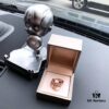 692fc57f99f2d84055c889f4 Bvlgari SERPENTI Series 18K Rose Gold Mother-of-Pearl Diamond Snake Ring