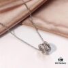 692fc58b99f2d84055c88a01 Bvlgari B.zero1 White Gold Openwork Spring Necklace in Rose Gold 2018 New Arrival