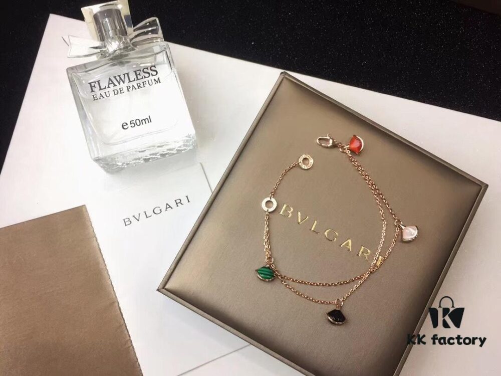 692fc5a699f2d84055c88a35 Bulgari DIVAS DREAM Latest Rose Gold Four-Color Bracelet
