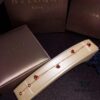 Bulgari Diva Series Dual-Sided Shell and Agate Four-Flower Bracelet, High-End Custom 925 Sterling Silver Plated 18K Rose Gold, Elegant and Versatile