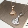 692fc5bc99f2d84055c88a56 Top-Tier Replica BVLGARI Diva Series Fan-Shape Full Diamond Set: Dress Necklace, Bracelet, and Earrings - Luxury Custom Design in 18K Rose Gold/White Gold Plated Pure Silver with 925 Sterling Silver Anti-Allergy Ear Posts