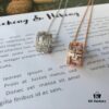 692fc5c899f2d84055c88a63 BVLGARI-Inspired Rectangular Link Necklace with 'Return' Motif – New Series Symbolizing Rebirth and Renewal