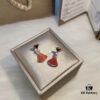 692fc5ce99f2d84055c88a6b Bvlgari Double Fan Mother-of-Pearl Stud Earrings, Fairy-Like Versatile Style, Real Gold Plated with Rose Gold, Fade-Resistant, 1:1 Match to Counter Version