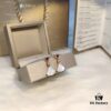 692fc5ce99f2d84055c88a6c Bvlgari Double Fan Mother-of-Pearl Stud Earrings, Fairy-Like Versatile Style, Real Gold Plated with Rose Gold, Fade-Resistant, 1:1 Match to Counter Version