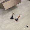 692fc5ce99f2d84055c88a6d Bvlgari Double Fan Mother-of-Pearl Stud Earrings, Fairy-Like Versatile Style, Real Gold Plated with Rose Gold, Fade-Resistant, 1:1 Match to Counter Version