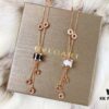 692fc5d599f2d84055c88a77 Bvlgari Black Ceramic Tassel Necklace in 925 Sterling Silver with 18K Gold Plating