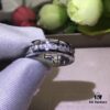 692fc5e399f2d84055c88a89 BVLGARI Bulgari Classic Letter Full Diamond Ring, Highest Quality Version, Cabinet-Level Customization, Available in Rose Gold, White Gold, and Yellow Gold