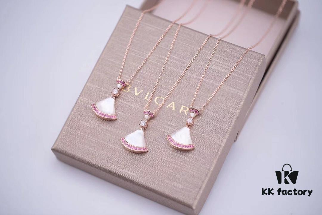 692fc5f999f2d84055c88aa7 Bvlgari New Qixi Dress - Pink Dress Necklace - Bvlgari Limited Edition for Qixi Festival!! This One Is Absolutely Stunning!!