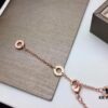 692fc5fa99f2d84055c88aa9 Bvlgari Double Ring Necklace ✈️ New Arrival CNC Craftsmanship White Diamond Double Ring Gemstone Necklace Summer Fresh Collection Latest Bestseller Comparable to Authentic Version